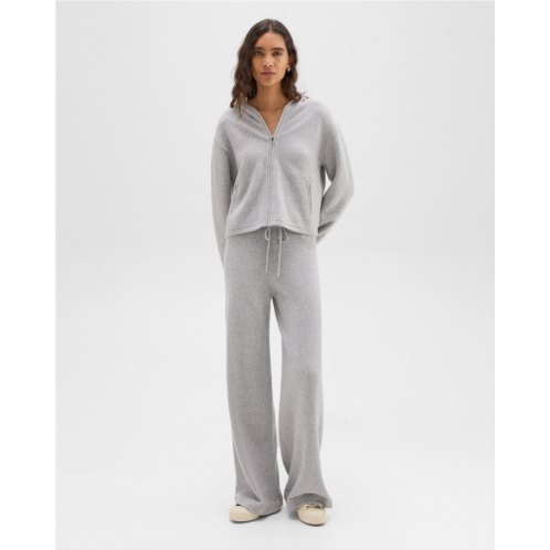 Theory Track Pant in Felted Wool-Cashmere