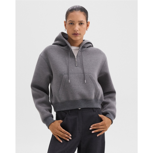 Theory Half-Zip Hoodie in Scuba