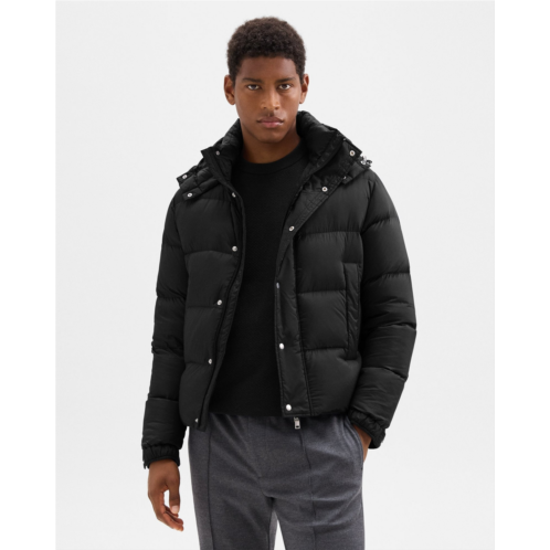 Theory Puffer Jacket in Recycled Poly