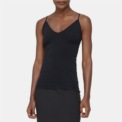 Theory Crossback Tank Top in Stretch Cotton