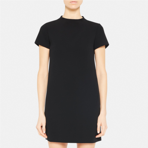 Theory Mockneck Shift Dress