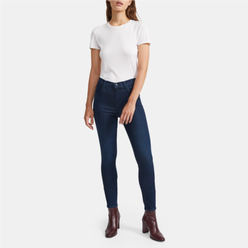 Theory J Brand Alana High-Rise Cropped Skinny Jean