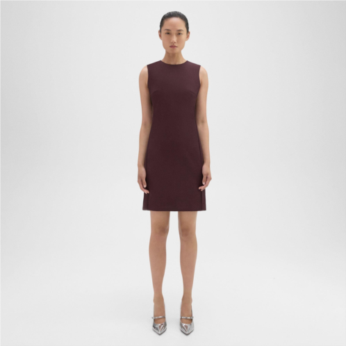 Theory Sleeveless Fitted Dress in Good Wool