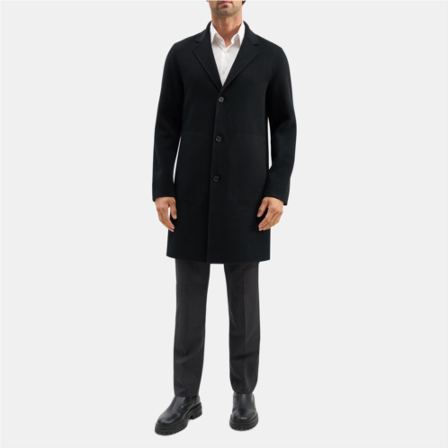 Theory Tailored Coat in Double-Face Wool-Cashmere