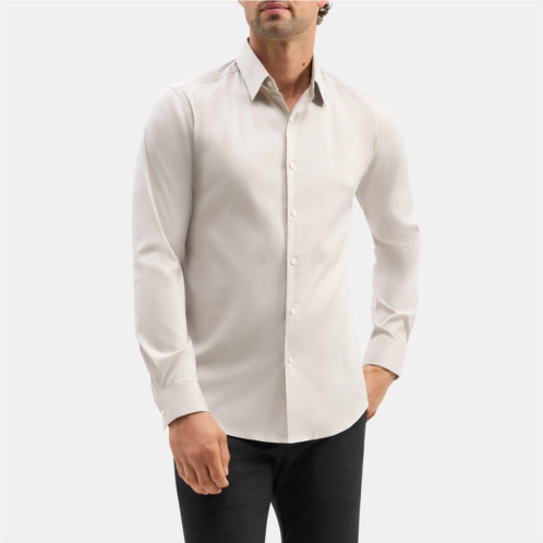 Theory Tailored Shirt In Stretch Cotton