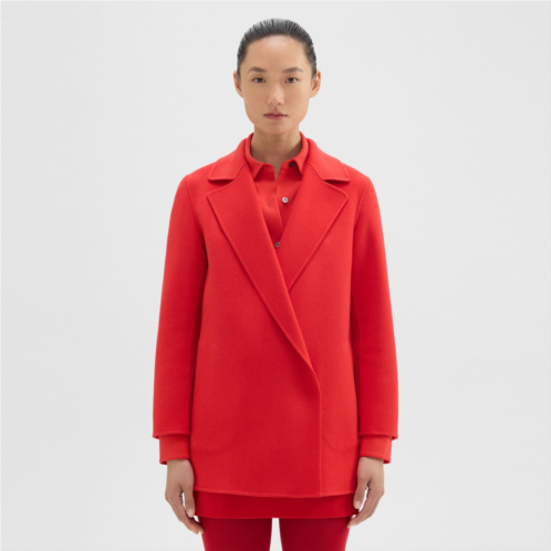 Theory Clairene Jacket in Double-Face Wool-Cashmere