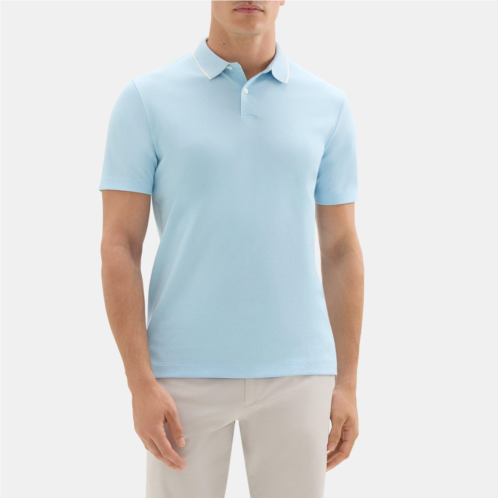 Theory Standard Polo in Pique Cotton