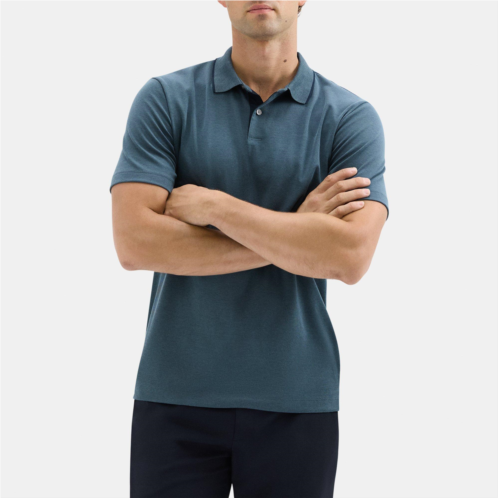 Theory Standard Polo in Pique Cotton