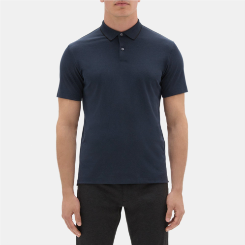 Theory Standard Polo in Pique Cotton