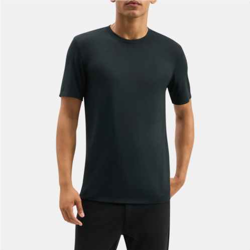 Theory Short-Sleeve Crewneck Tee in Modal Jersey