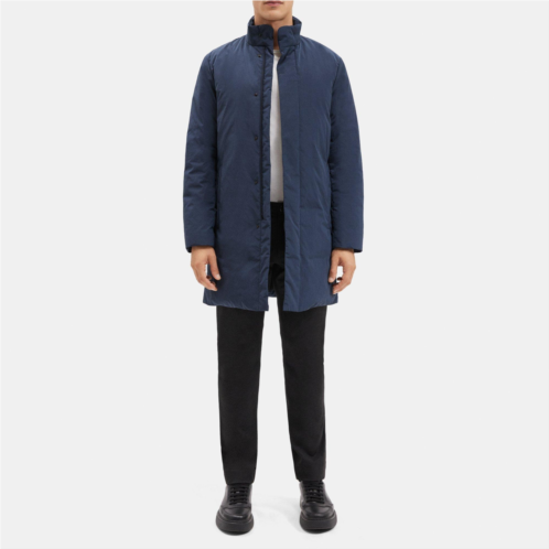 Theory Brazo Coat in Brushed Poly