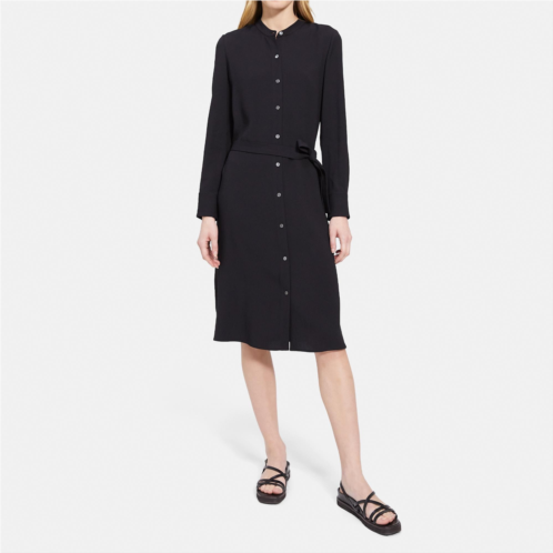 Theory Effortless Tunic Dress in Crepe