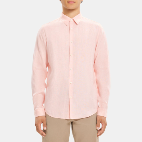 Theory Standard-Fit Shirt in Linen