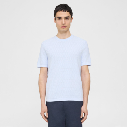 Theory Short-Sleeve Tee in Cotton