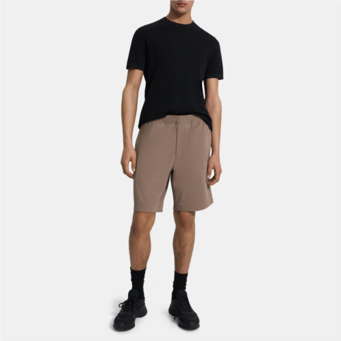 Theory Drawstring Short in Trainer Knit