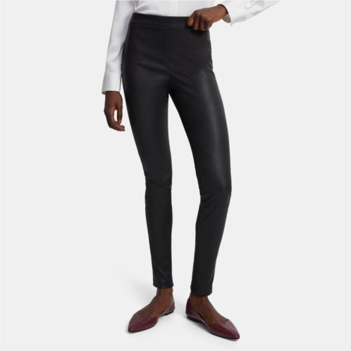 Theory Skinny Legging in Leather