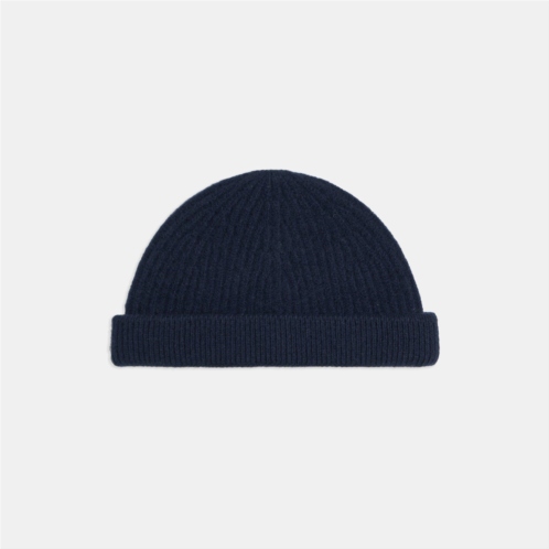 Theory Cap in Ribbed Wool