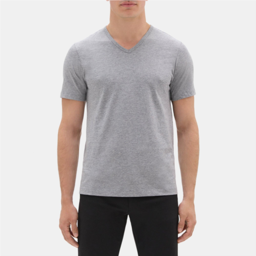 Theory Relaxed V-Neck Tee in Organic Cotton