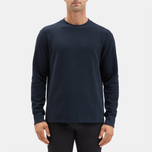 Theory Crewneck Sweatshirt in Organic Cotton