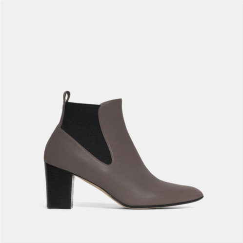 Theory Pull-On Bootie in Leather