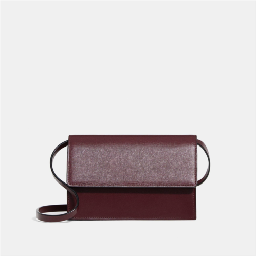 Theory Shoulder Box Bag in Leather