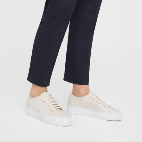 Theory Common Projects Womens Tournament Low-Top Super Platform Sneakers