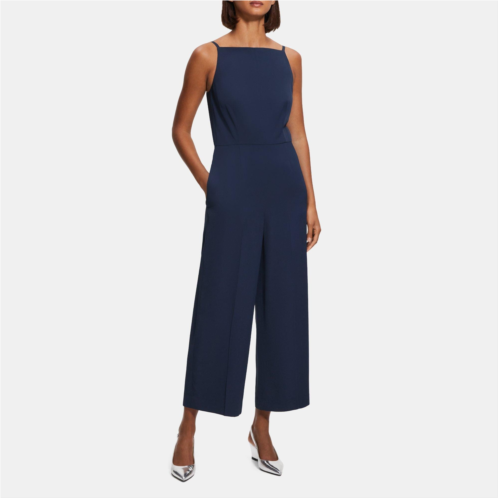 Theory Sleeveless Jumpsuit in Viscose