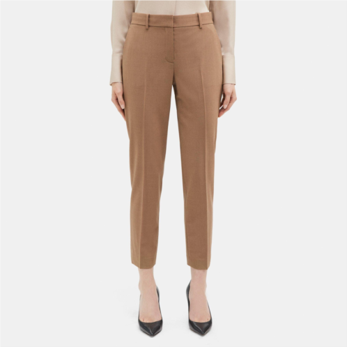 Theory Classic Crop Pant in Sevona Stretch Wool