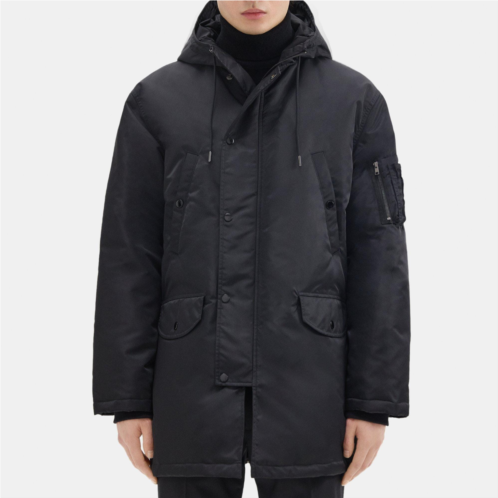 Theory Puffer Parka in Recycled Nylon