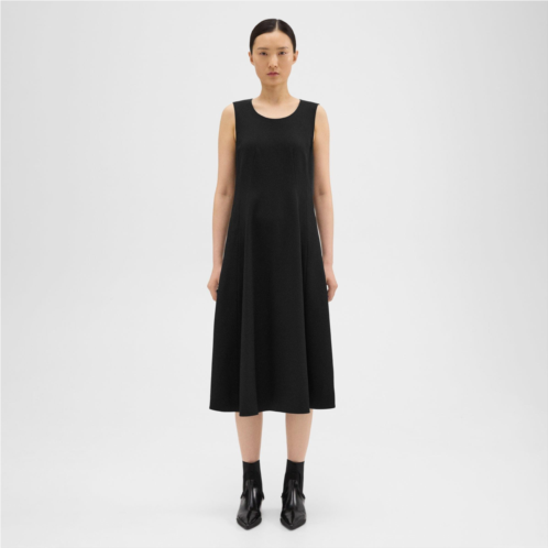 Theory Wool-Viscose Tank Dress