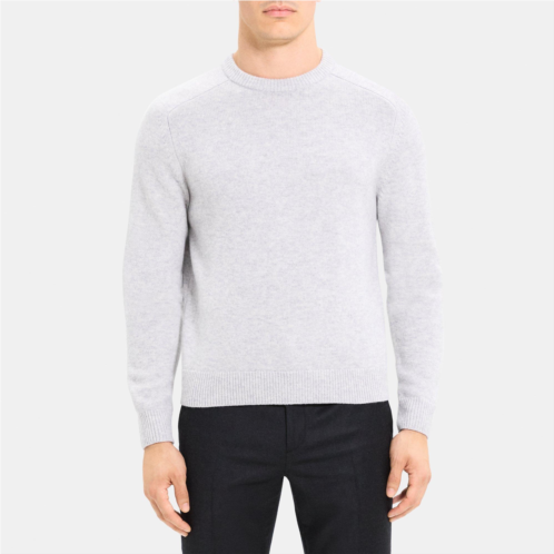 Theory Crewneck Sweater in Wool-Cashmere