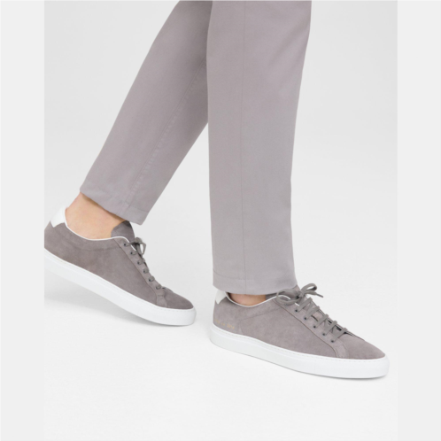 Theory Common Projects Mens Retro Low-Top Sneakers
