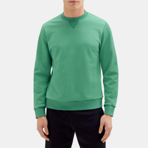 Theory Essential Sweatshirt in Cotton-Blend Terry