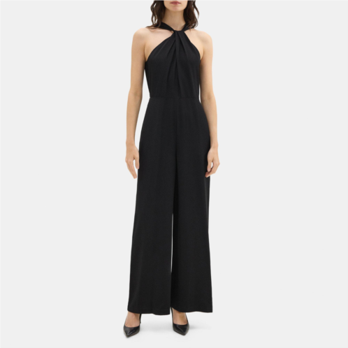 Theory Twisted Jumpsuit in Viscose