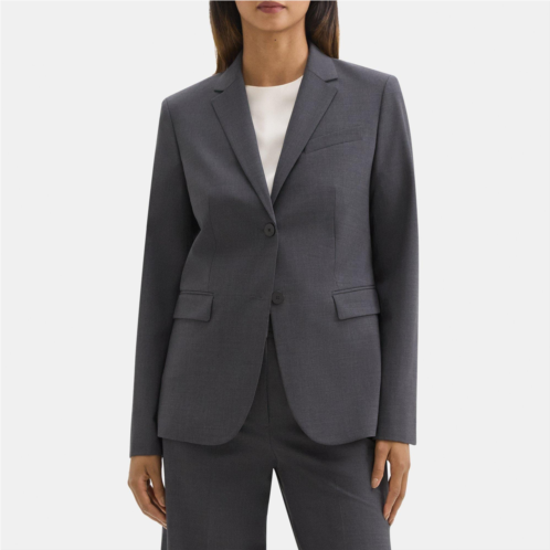 Theory Classic Blazer in Stretch Wool