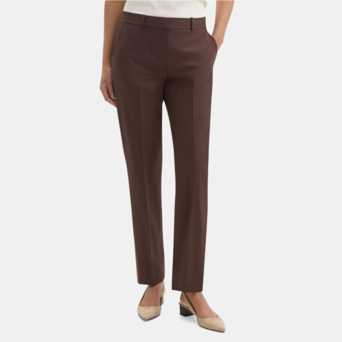 Theory Classic Crop Pant in Sevona Stretch Wool