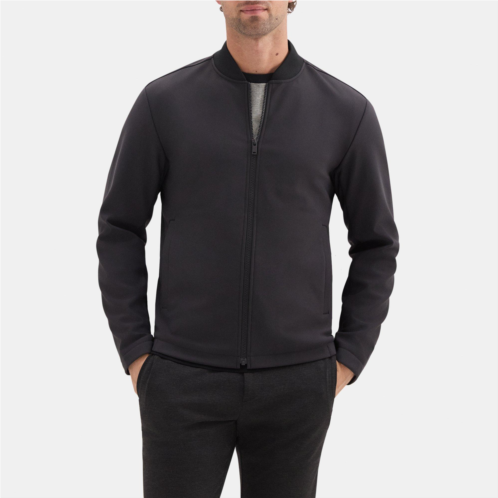 Theory Bomber Jacket in Technical Fleece