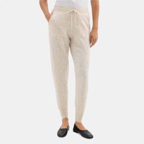 Theory Jogger Pant in Donegal Wool-Cashmere