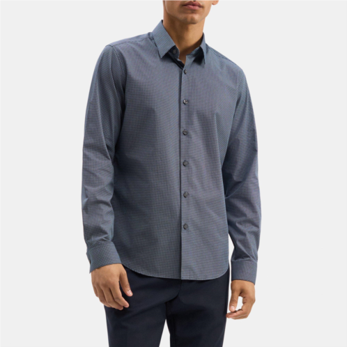 Theory Tailored Shirt in Printed Cotton