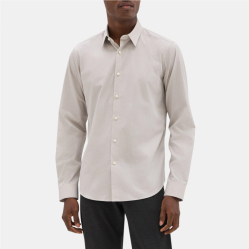 Theory Tailored Shirt in Printed Cotton