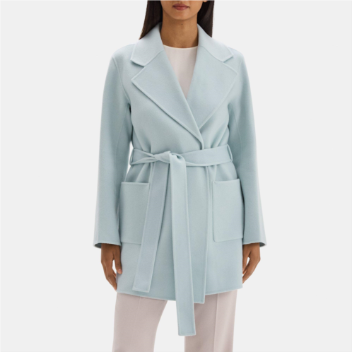 Theory Robe Coat in Double-Face Wool-Cashmere