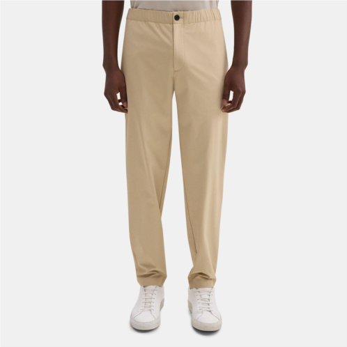 Theory Easy Drawstring Pant in Stretch Nylon