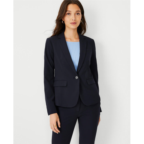 Anntaylor The Petite One-Button Blazer in Seasonless Stretch