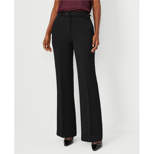 Anntaylor The Petite Belted Boot Pant in Stretch Twill
