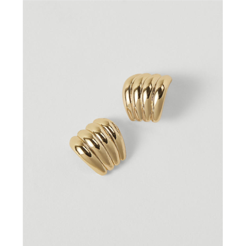 Anntaylor Textured Metal Stud Earrings