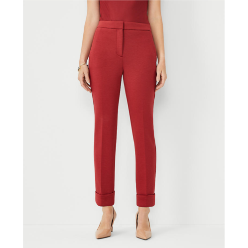 Anntaylor The High Rise Eva Ankle Pant in Double Knit - Curvy Fit
