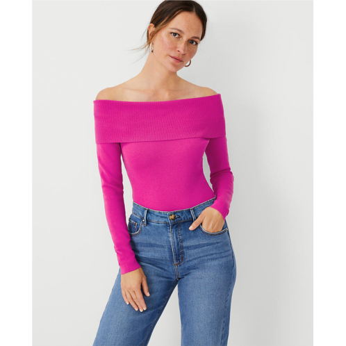 Anntaylor Off The Shoulder Sweater