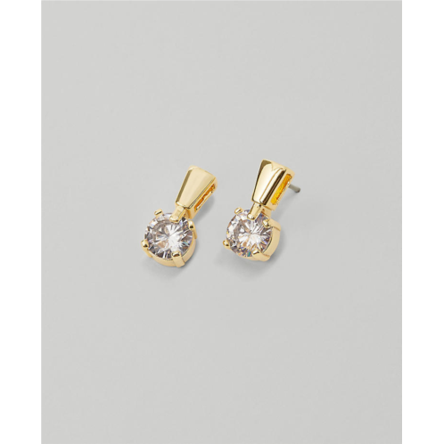 Anntaylor Metal Crystal Stud Earrings