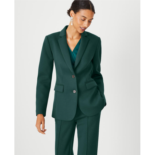 Anntaylor The Petite Notched Two Button Blazer in Double Knit