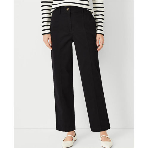 Anntaylor Seamed Straight Ankle Pant